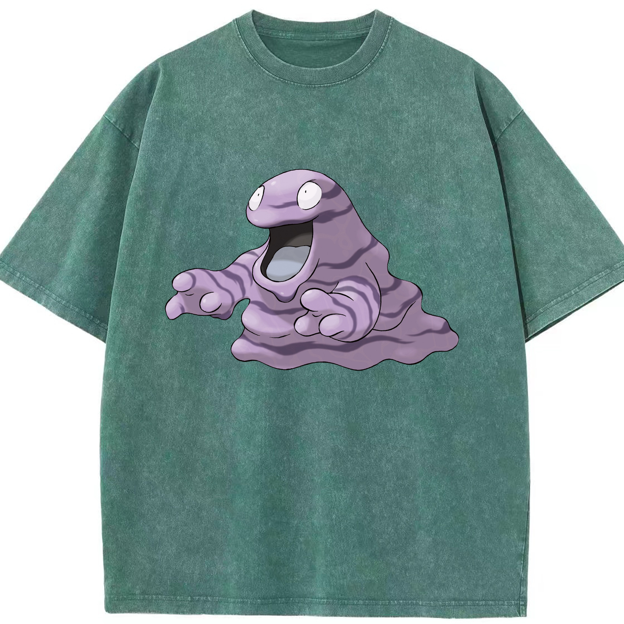 （画像用） ポケットモンスター Pokémon 綿100% ヴィンテージ風 半袖Tシャツ（フロントプリント）